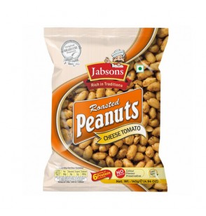 Jabsons Roasted Peanuts Cheese Tomato 140Gm