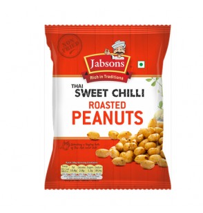 Jabsons Thai Sweet Chilli Roasted Peanuts 140Gm