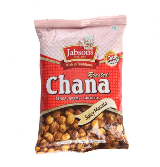 Jabsons Roasted Chana Spicy Masala 140Gm