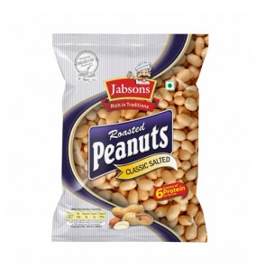 Jabsons Roasted Salted Peanuts 140Gm