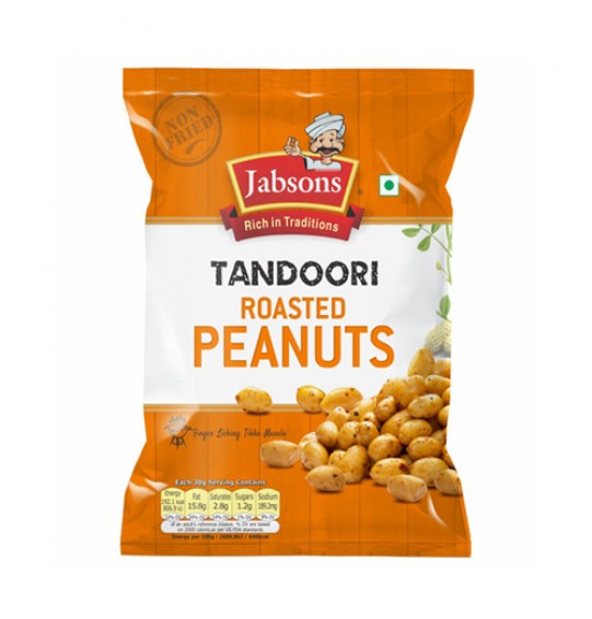 Jabsons Tandoori Roasted Peanuts 140Gm