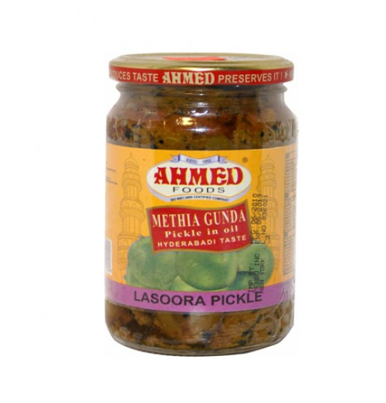 Ahmed Foods Methia Gunda Lasoora Pickle (11oz) 300GM