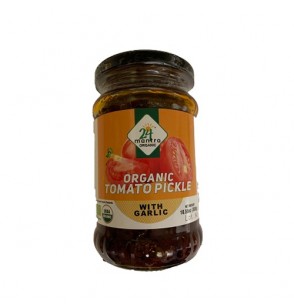 24Mantra Organic Tomato Pickle With Garlic (10.58oz) 300GM