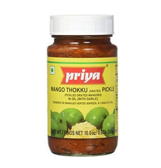 Priya Mango Thokku Pickle With Garlic (10.6oz) 300GM