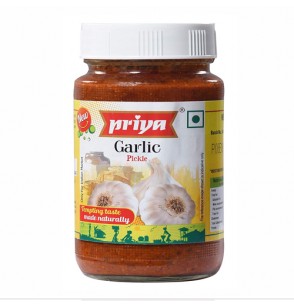 Priya Garlic Pickle (10.6oz) 300GM 