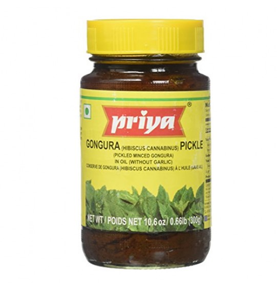 Priya Gangura Pickle W/O Garlic (10.6oz) 300GM