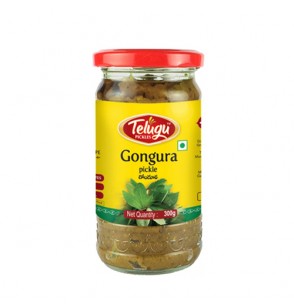 Telugu Foods Gangura Pickle (10.58oz) 300GM 