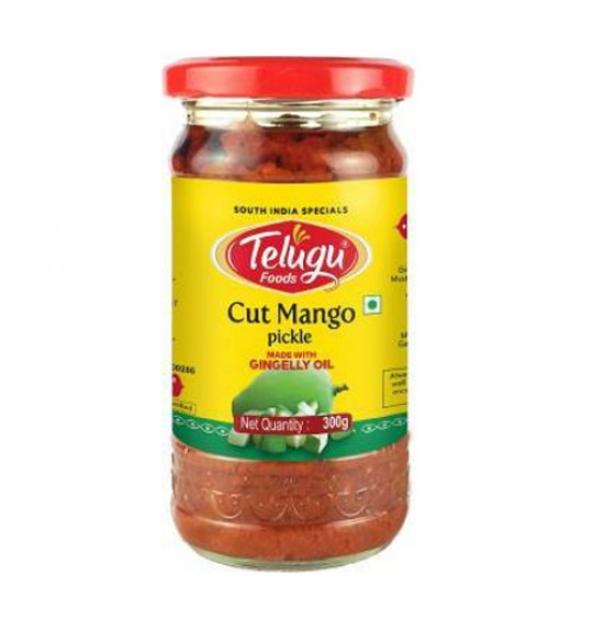 Telugu Cut Mango Pickle (10.58oz) 300GM