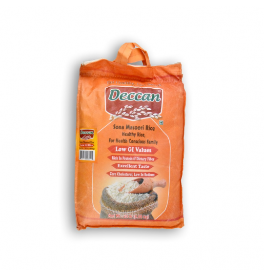 Deccan Low-Gi Sona Masoori Rice 10lb