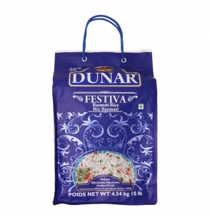 Dunar Festiva Basmati Rice 10lb 