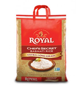 Royal Chef Secret Extra Long Basmati Rice 20LB