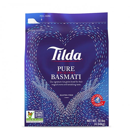 Tilda Extra Long Grain Basmati rice 10lb 