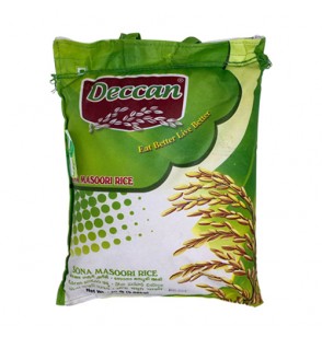 Deccan Sona Masoori Rice 20lb 