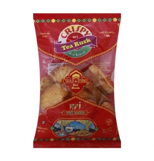 Crispy Tea Rusk 200Gm