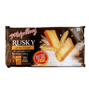 Moplleez Rusky Atta Toast 250Gm