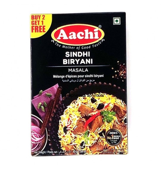 Aachi Sindhi Biryani Masala (45GM) (1.59oz)