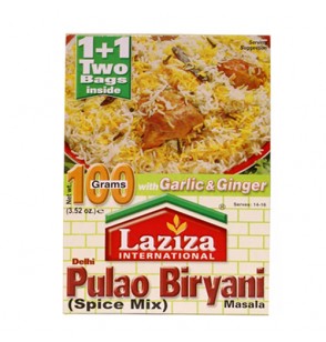 Laziza International Delhi Pulao Biryani (100GM) (3.5oz)