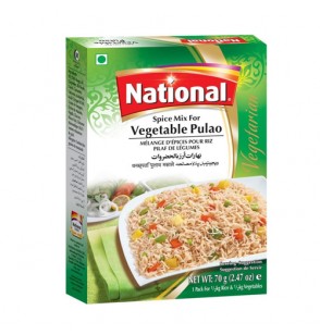 National Vegetable Pulao (70GM) (2.47oz)