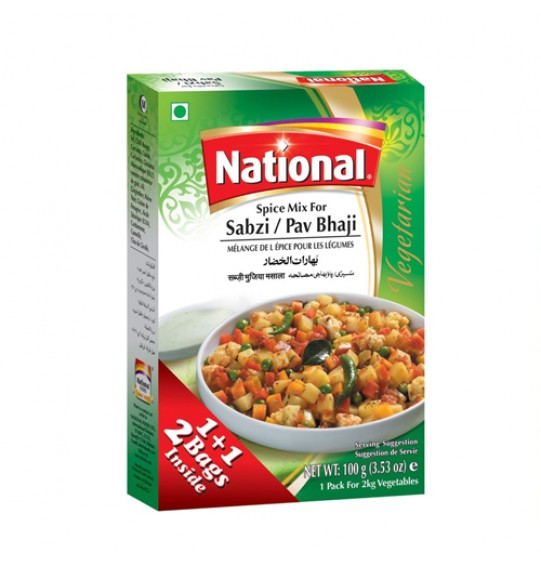 National Sabzi/Pav Bhaji (50GM) (1.76oz)