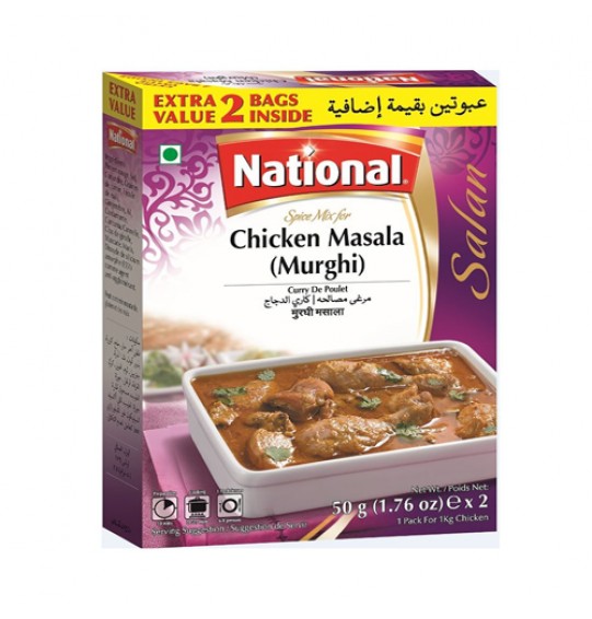 National Chicken Masala (Murghi) (100GM) (3..5oz)