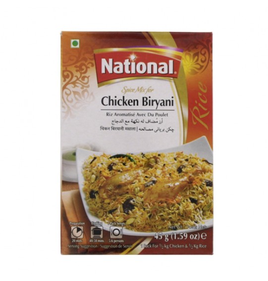 National Chicken Biryani (45GM) (1.59oz)