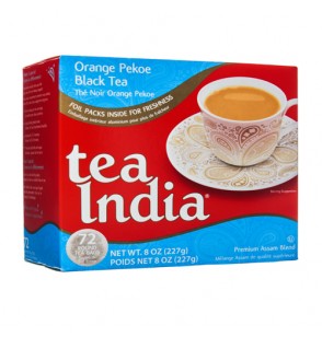 Tea india Black Tea 72 Bags Round (6.43oz) 182GM 