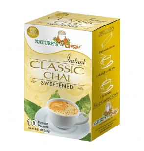 Nature’s Guru Instant Classic Chai (Sweetened) 10Packets (250GM) (8.82oz)