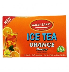 Wagh Bakri Instant Orange Ice Tea 10Sachets 200GM (7.6oz)