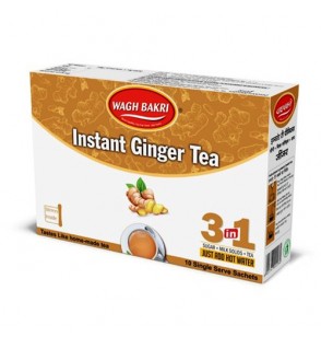 Wagh Bakri Instant Ginger Chai (Sweetened) 10Sachets 260GM (9.18oz)