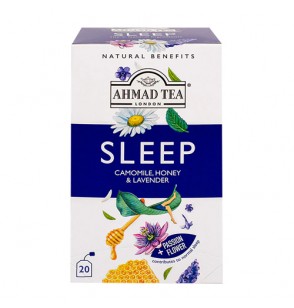 Ahmad Tea London Sleep Tea (Camomile, Honey & Lavender ) 20Tea Bags 30Gm(1.05oz)