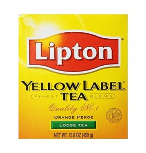 Lipton Yellow Label Tea Loose 15.8oz (450gm)