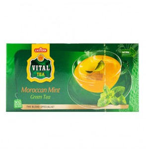 Eastern Vital Tea Green Tea (Moroccan Mint ) 30 Tea Bags (45GM) (1.57oz)