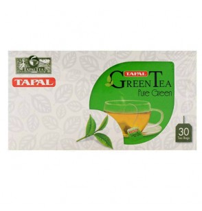 Tapal Green Tea (Pure Green Tea) 30 Tea Bags (45GM) (1.59oz)