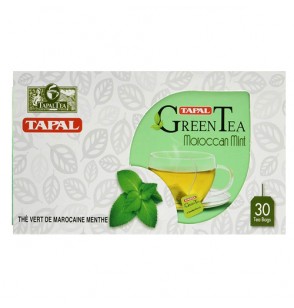 Tapal Green Tea (Moroccan Mint) 30 Tea Bags (45GM (1.59Oz)