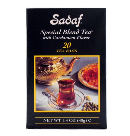 Sadaf Special Blend Tea With Cardamom 20Tea Bags (1.40z) (40GM)